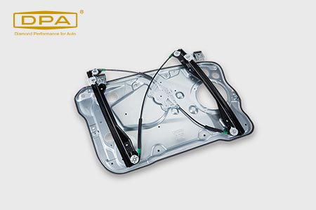 What is the working principle of the window regulator?