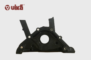 What are possible reasons of oil leakage of a front crankshaft oil seal?