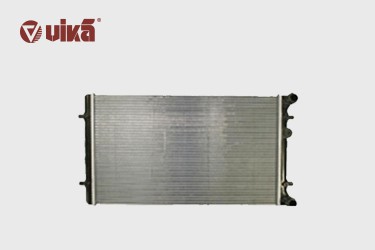 What to do if the displayed radiator temperature is too high?