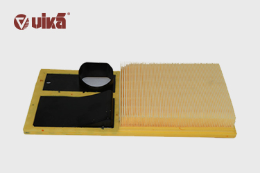 What are possible consequences of not replacing an air filter element after long use?