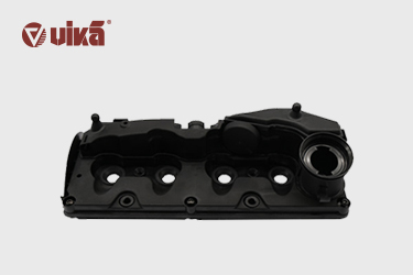 What are the symptoms of air leakage of a valve chamber cover?