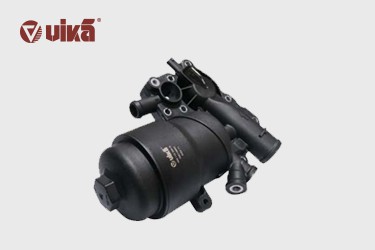 What are possible reasons for oil leakage of an oil filter?