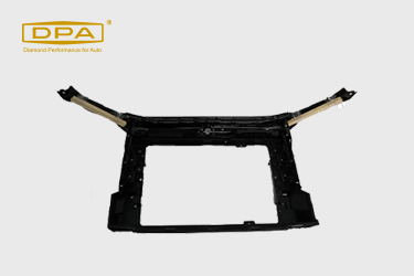 What are the functions of radiator frame?