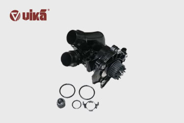 What is the working principle of an automotive water pump?