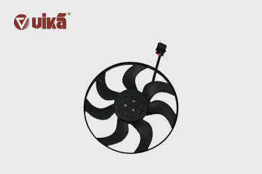 What are the possible reasons for failed rotation of an automotive electronic fan?