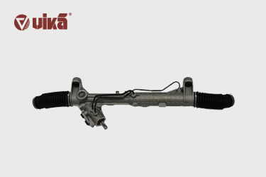 What are possible reasons for abnormal sound of a steering gear?