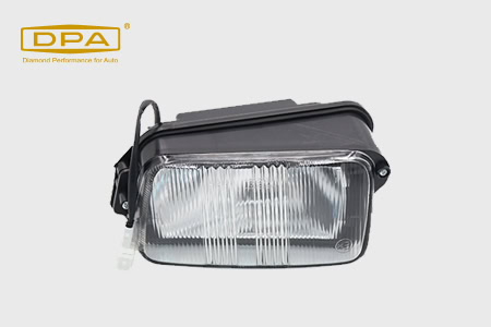 What are the causes of fog light bowl melting?