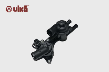  What are the components of a thermostat assembly?