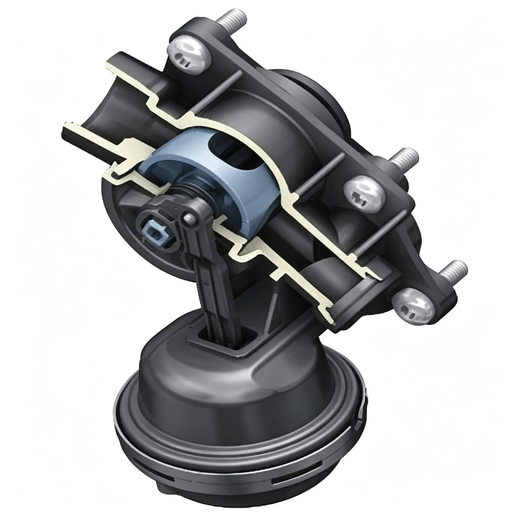 the coolant flow control valve open